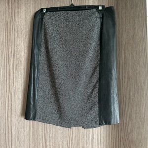 H&M Grey short pencil skirt